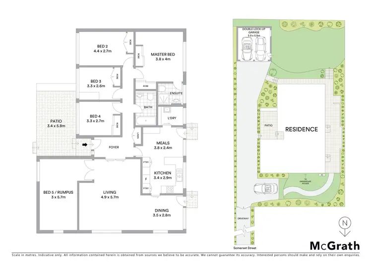 Floorplan of Homely house listing, 22A Somerset Street, Epping NSW 2121