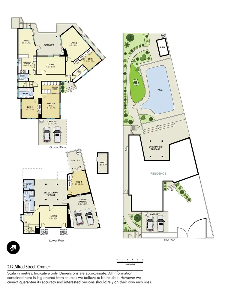 Floorplan of Homely house listing, 272 Alfred Street, Cromer NSW 2099