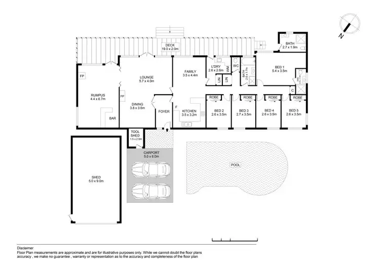 Floorplan of Homely house listing, 24 Wyoming Road, Dural NSW 2158