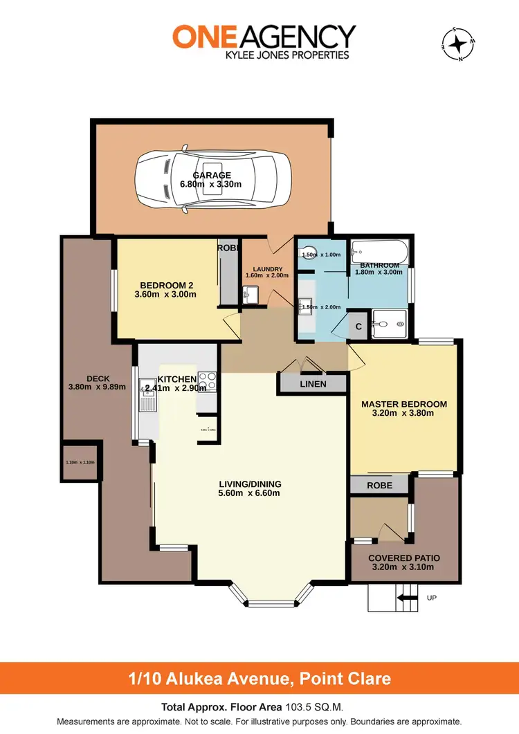 Floorplan of Homely villa listing, 1/10 Alukea Avenue, Point Clare NSW 2250