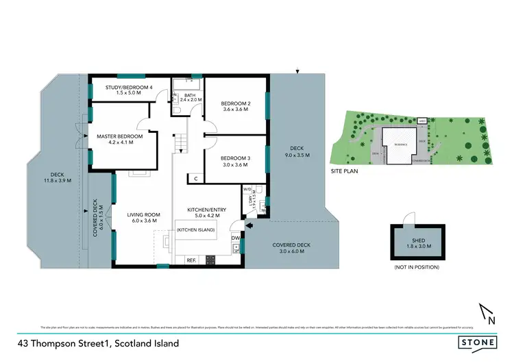 Floorplan of Homely house listing, 43 Thompson Street, Scotland Island NSW 2105