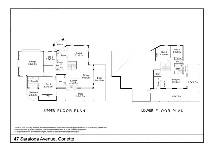 Floorplan of Homely house listing, 47 Saratoga Avenue, Corlette NSW 2315