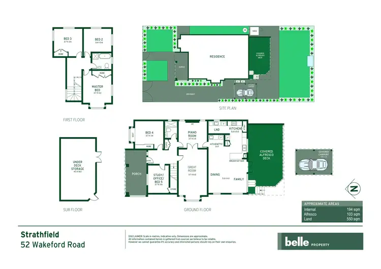 Floorplan of Homely house listing, 52 Wakeford Road, Strathfield NSW 2135