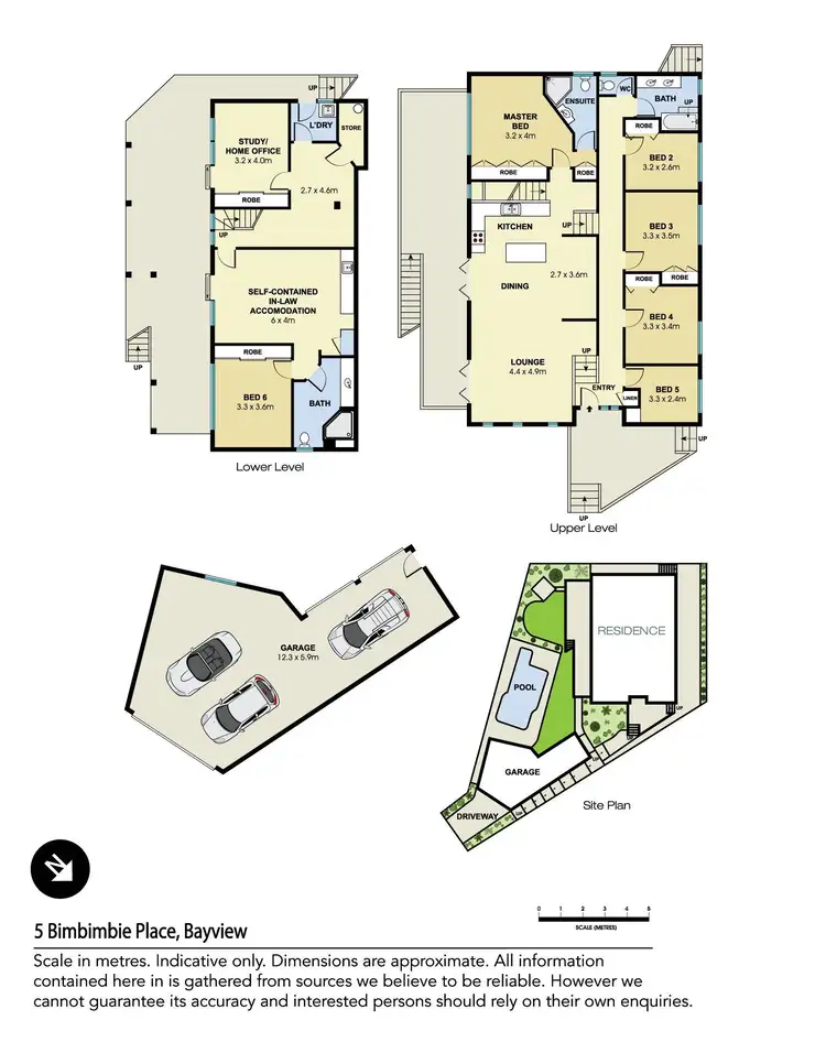 Floorplan of Homely house listing, 5 Bimbimbie Place, Bayview NSW 2104
