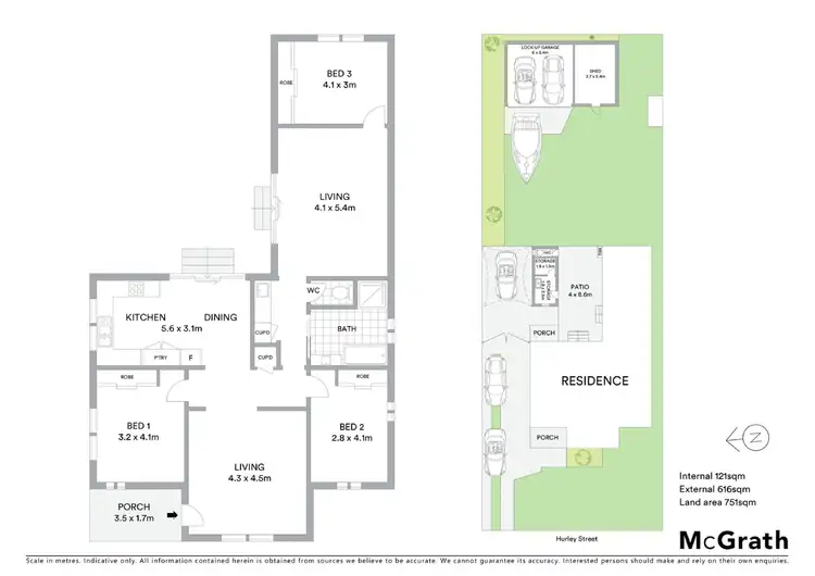 Floorplan of Homely house listing, 12 Hurley Street, Ballarat North VIC 3350