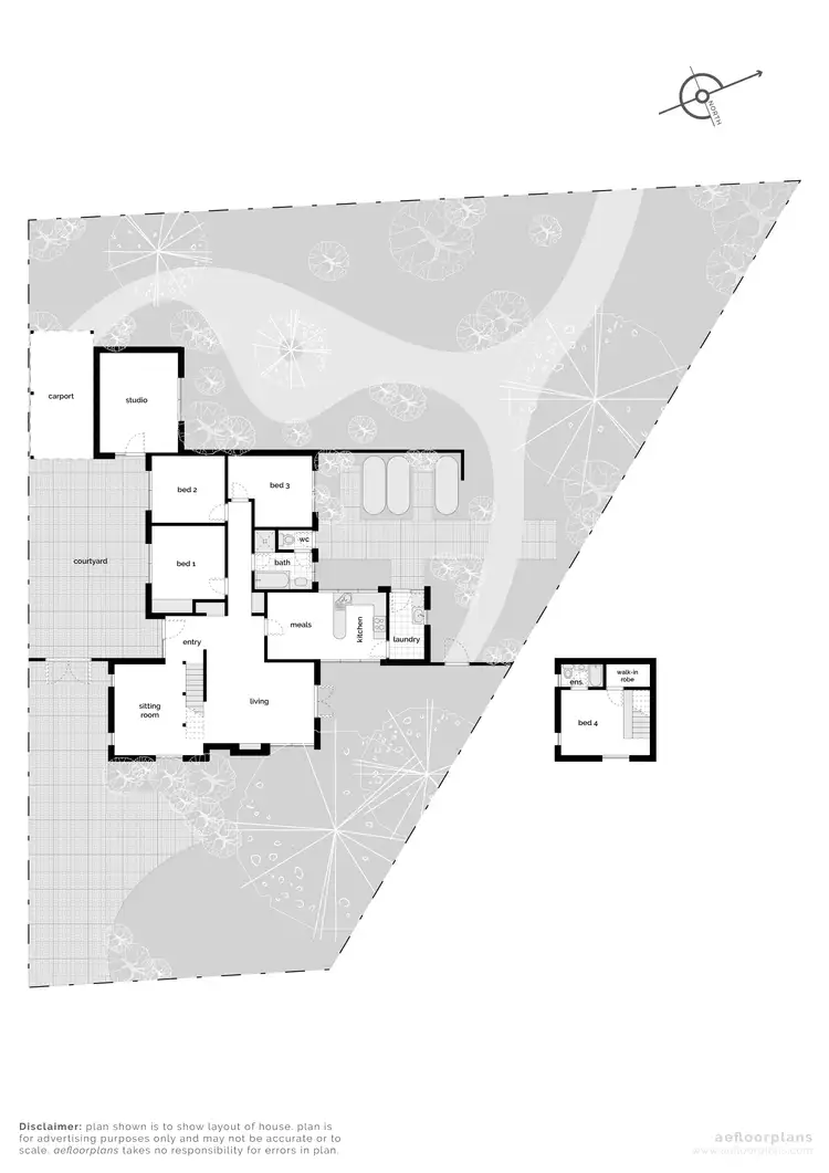 Floorplan of Homely house listing, 5 Wisdom Place, Hughes ACT 2605