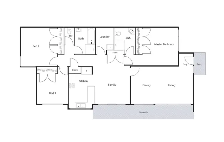 Floorplan of Homely townhouse listing, 17/28 De Graaff Street, Holder ACT 2611