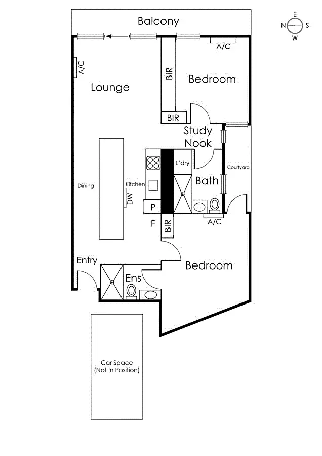Floorplan of Homely apartment listing, 15/5 Stillman Street, Richmond VIC 3121