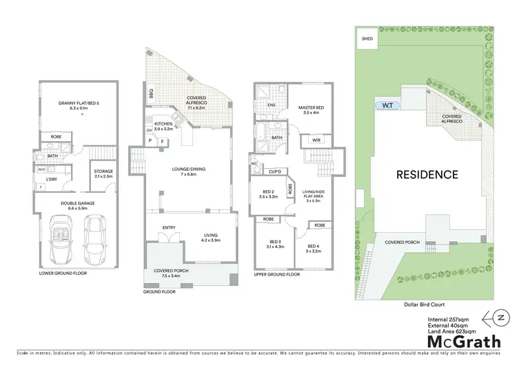Floorplan of Homely house listing, 15 Dollar Bird Court, Gilston QLD 4211