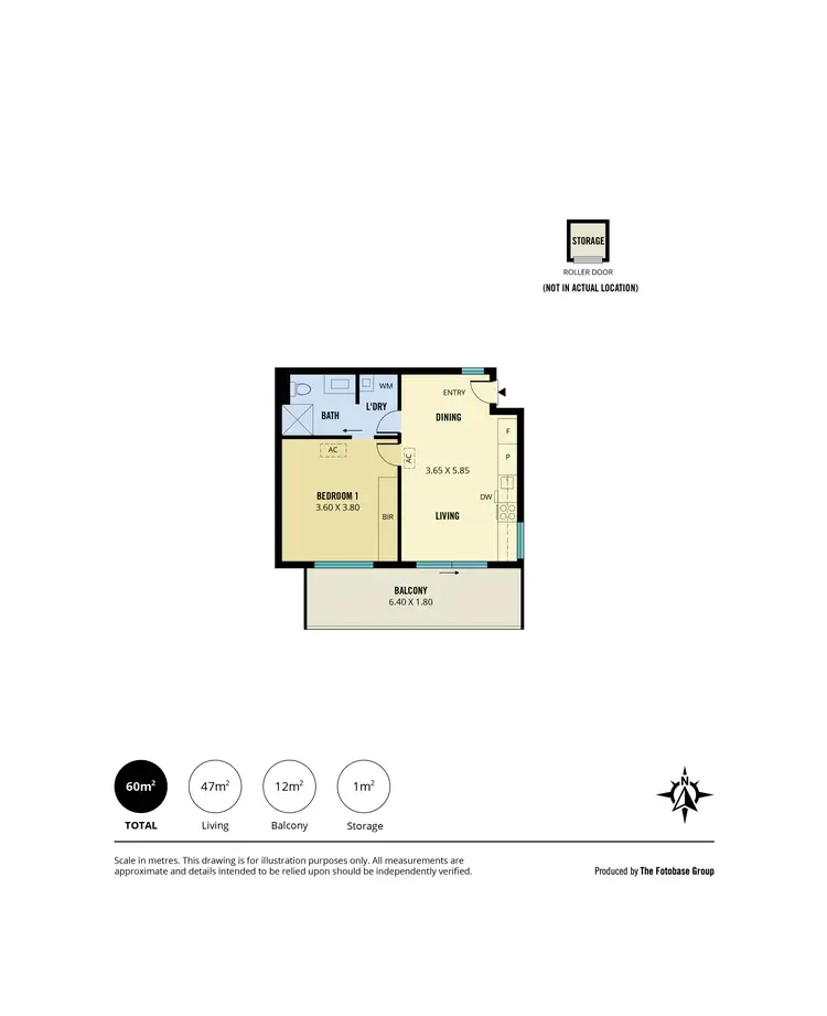 Floorplan of Homely apartment listing, 508/271-281 Gouger Street, Adelaide SA 5000