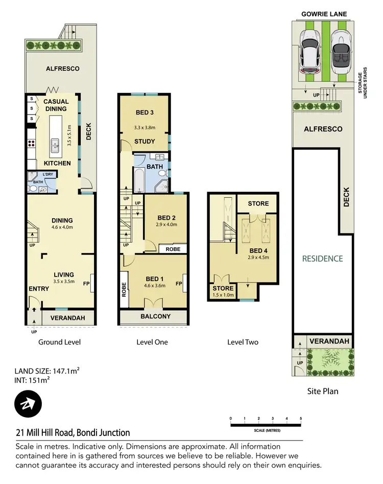 Floorplan of Homely house listing, 21 Mill Hill Road, Bondi Junction NSW 2022