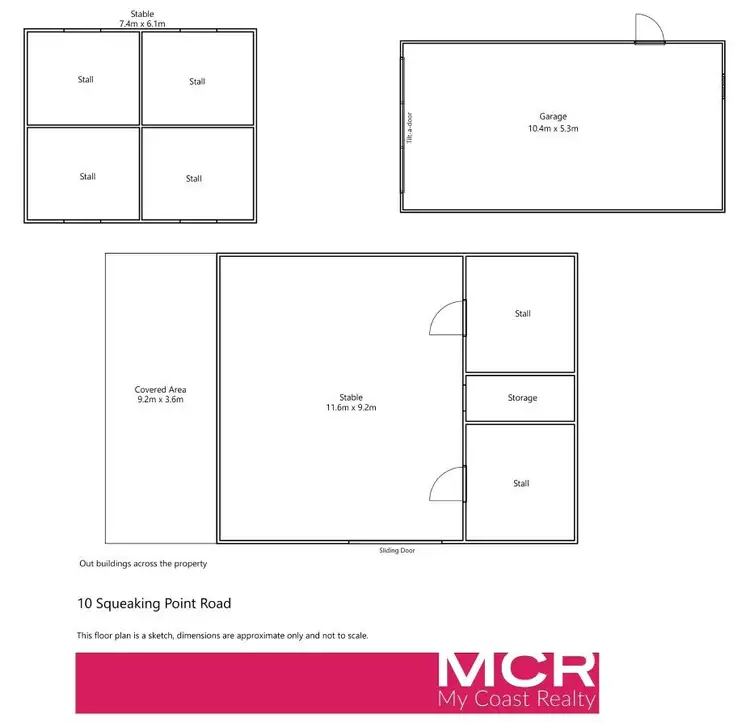 Floorplan of Homely house listing, 10 Squeaking Point Road, Thirlstane TAS 7307