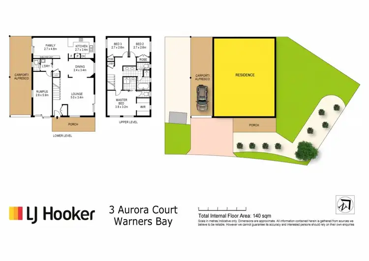 Floorplan of Homely house listing, 3 Aurora Court, Warners Bay NSW 2282