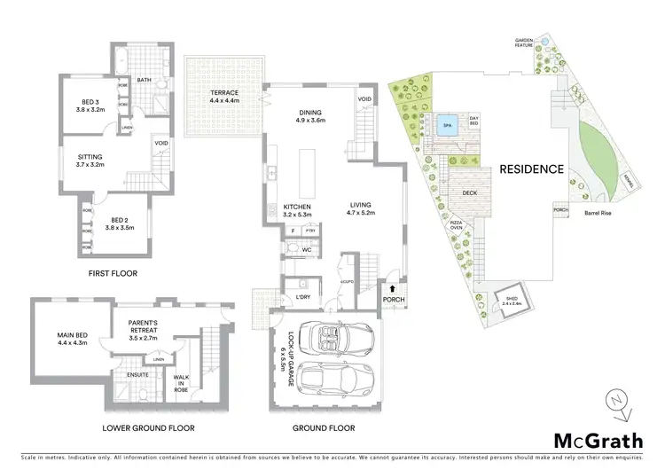 Floorplan of Homely townhouse listing, 3 Barrel Rise, Eltham VIC 3095