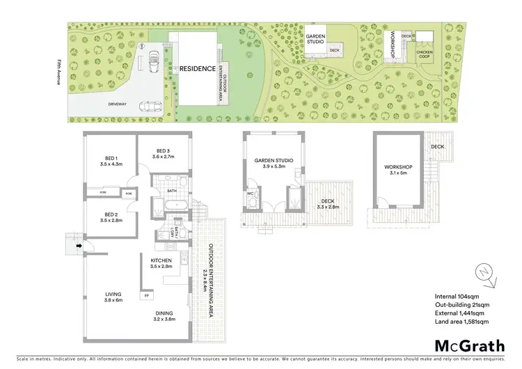 Floorplan of Homely house listing, 14 Fifth Avenue, Katoomba NSW 2780