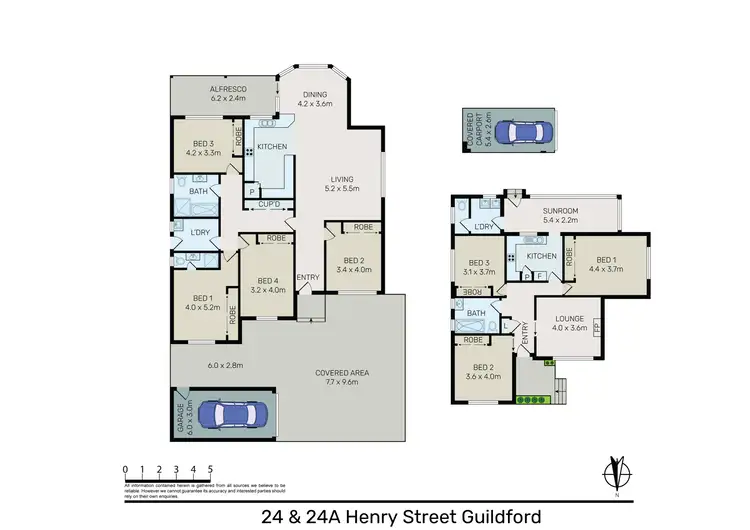 Floorplan of Homely house listing, 24 Henry Street, Guildford NSW 2161