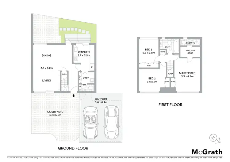 Floorplan of Homely townhouse listing, 3/18 Shirley Road, Wollstonecraft NSW 2065