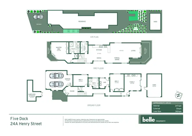 Floorplan of Homely house listing, 24a Henry Street, Five Dock NSW 2046