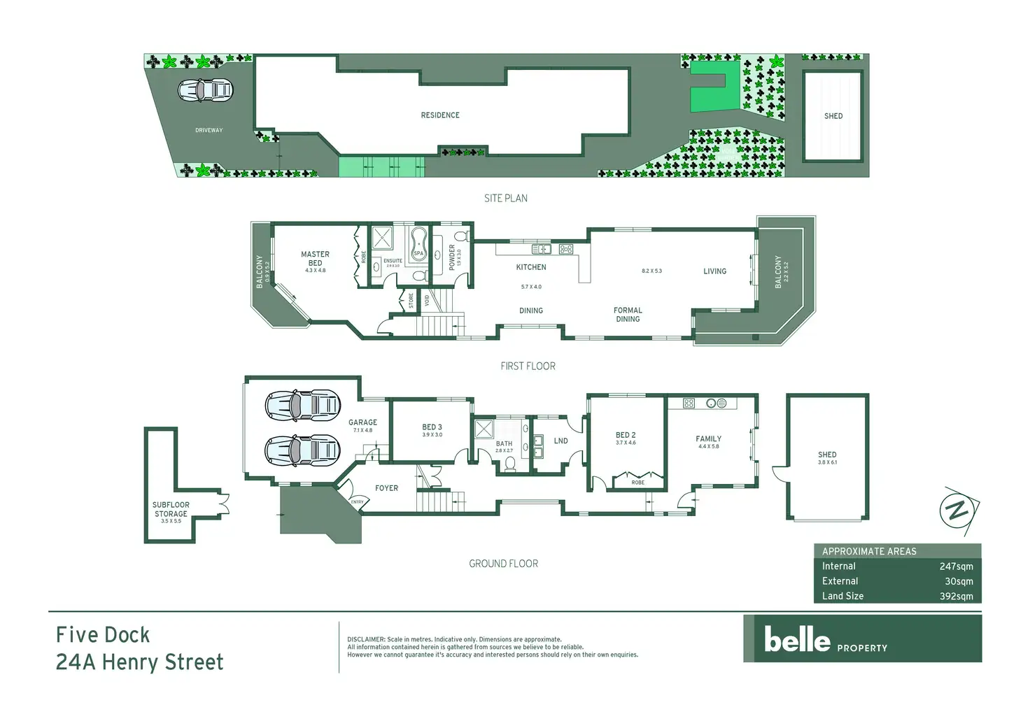 Floorplan of Homely house listing, 24a Henry Street, Five Dock NSW 2046