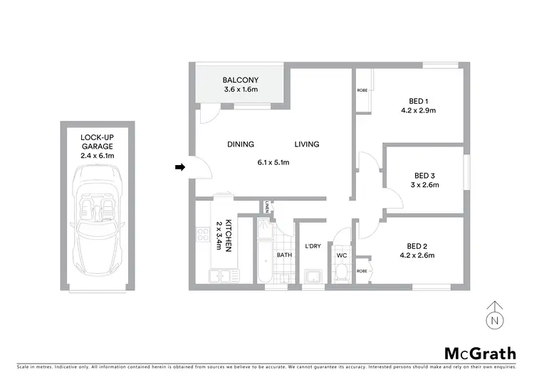 Floorplan of Homely unit listing, 13/15 Sherbrook Road, Hornsby NSW 2077