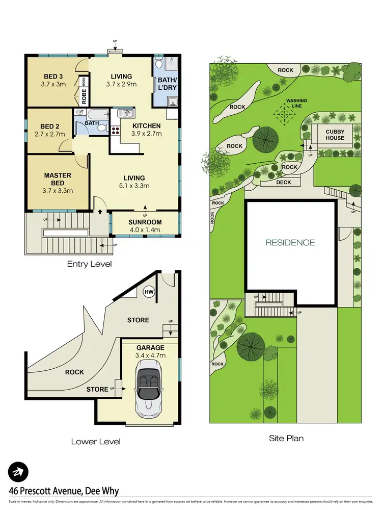 Floorplan of Homely house listing, 46 Prescott Avenue, Dee Why NSW 2099