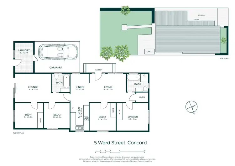 Floorplan of Homely house listing, 5 Ward Street, Concord NSW 2137