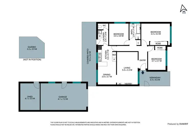 Floorplan of Homely house listing, 69 Darebin Drive, Thomastown VIC 3074