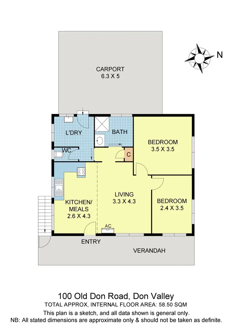 Floorplan of Homely house listing, 100 Old Don Road, Don Valley VIC 3139