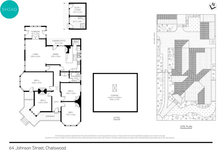 Floorplan of Homely house listing, 64 Johnson Street, Chatswood NSW 2067