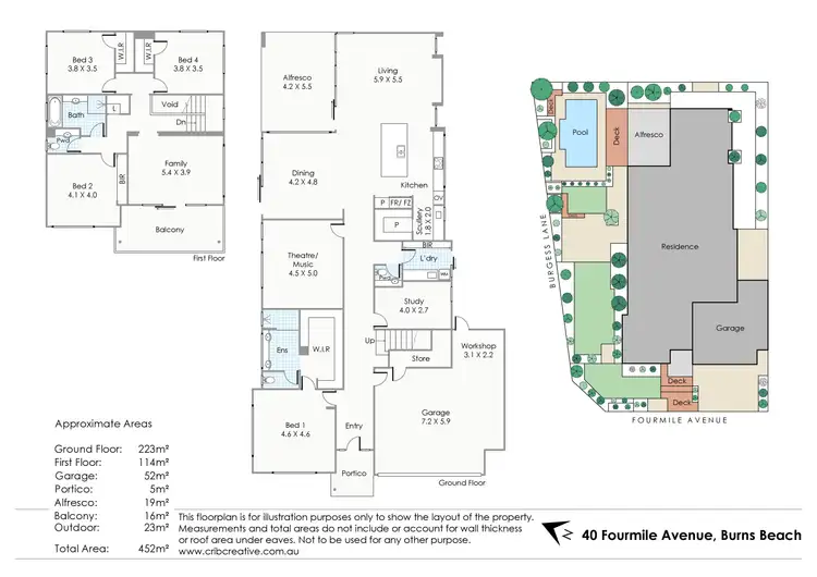 Floorplan of Homely house listing, 40 Fourmile Avenue, Burns Beach WA 6028