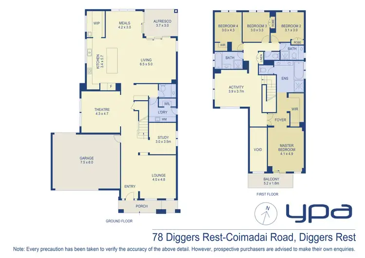 Floorplan of Homely house listing, 78 Diggers Rest - Coimadai Road, Diggers Rest VIC 3427