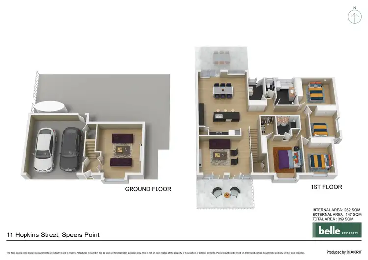 Floorplan of Homely house listing, 11 Hopkins Street, Speers Point NSW 2284