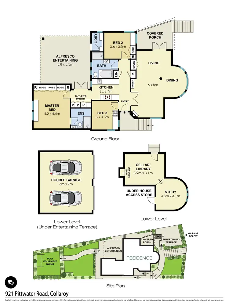 Floorplan of Homely house listing, 921 Pittwater Road, Collaroy NSW 2097