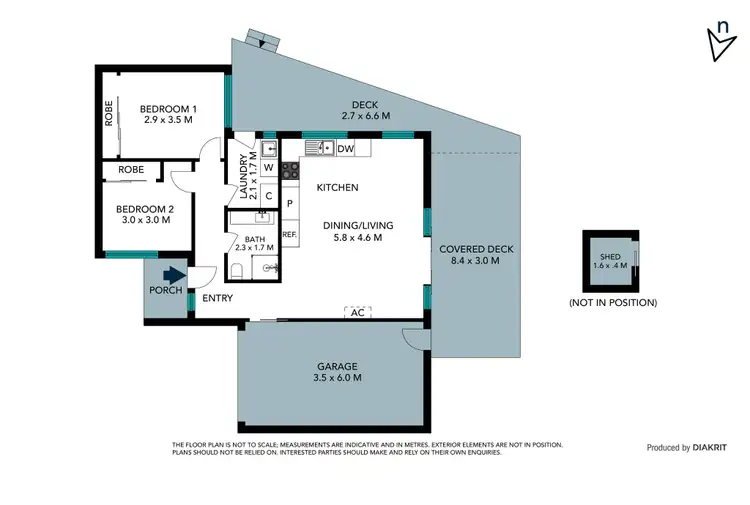 Floorplan of Homely unit listing, 3/13 Leila Court, Thomastown VIC 3074