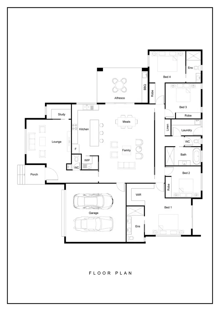 Floorplan of Homely house listing, 56 Shewcroft Street, Watson ACT 2602