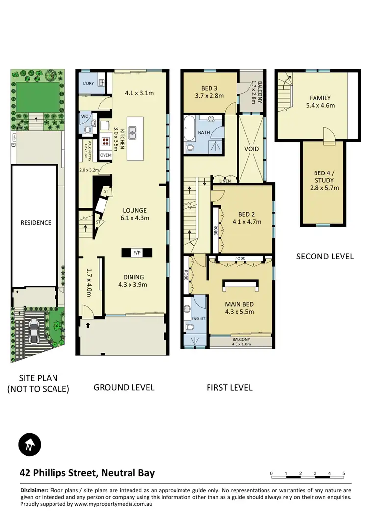 Floorplan of Homely house listing, 42 Phillips Street, Neutral Bay NSW 2089