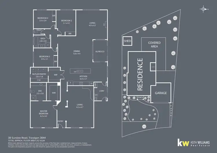 Floorplan of Homely house listing, 38 Sundale Road, Traralgon VIC 3844