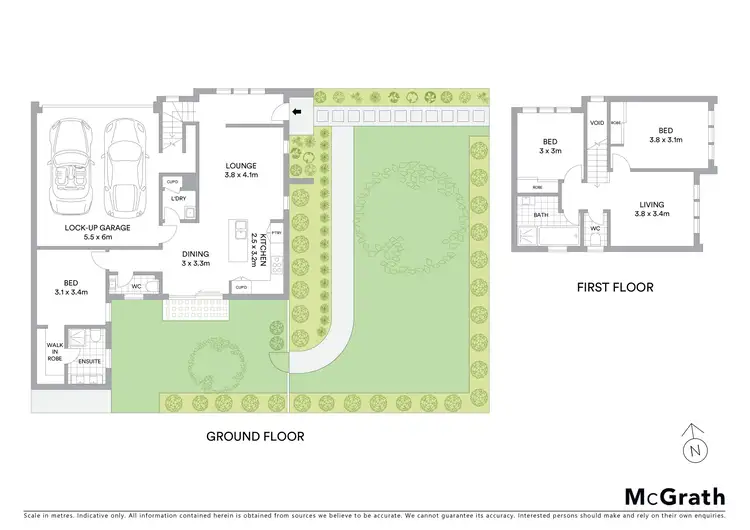 Floorplan of Homely townhouse listing, 1/4-6 Hazel Street, Belmont VIC 3216