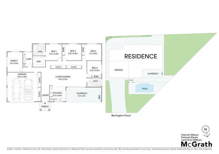 Floorplan of Homely retirement listing, 17 Barrington Court, Pacific Heights QLD 4703