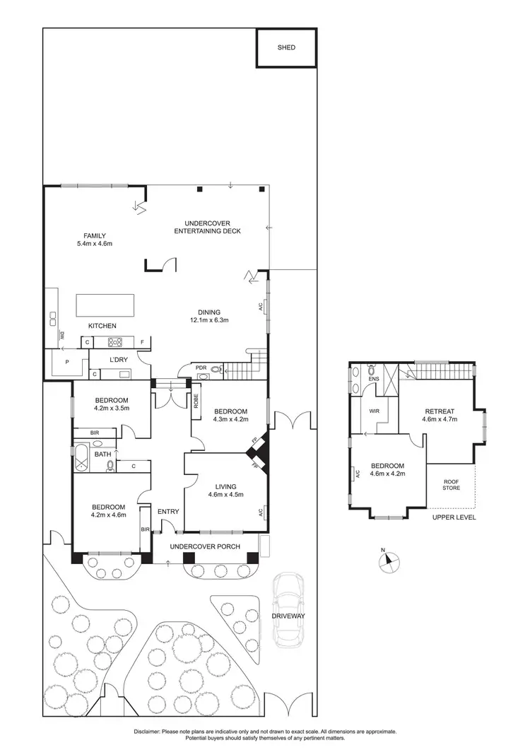 Floorplan of Homely house listing, 45 Aitchison Avenue, Ashburton VIC 3147