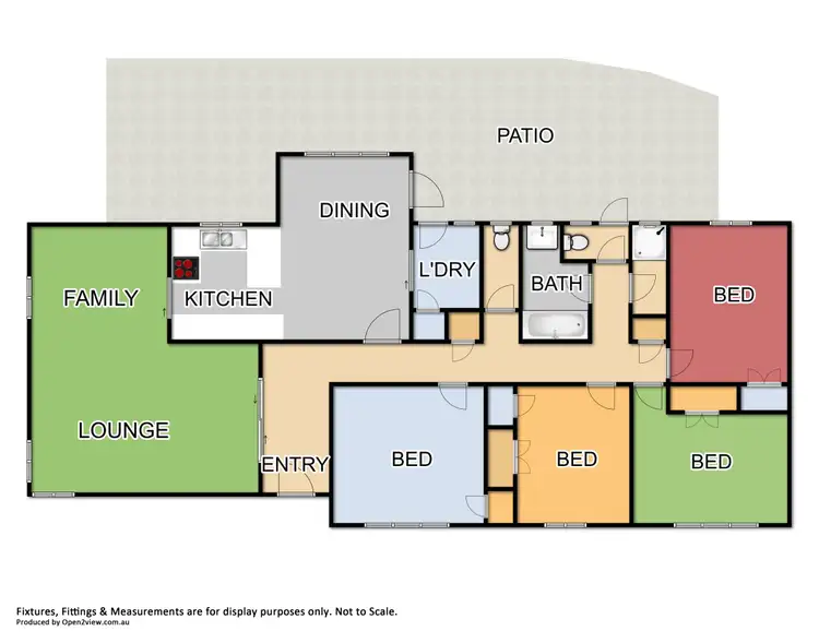 Floorplan of Homely house listing, 34 King Street, Yarra Glen VIC 3775
