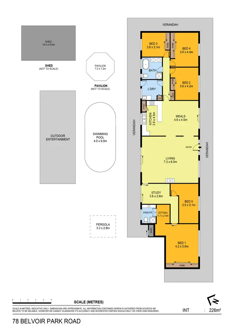 Floorplan of Homely house listing, 78 Belvoir Park Road, Ravenswood VIC 3453