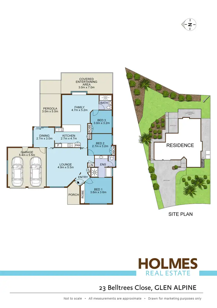 Floorplan of Homely house listing, 23 Belltrees Close, Glen Alpine NSW 2560