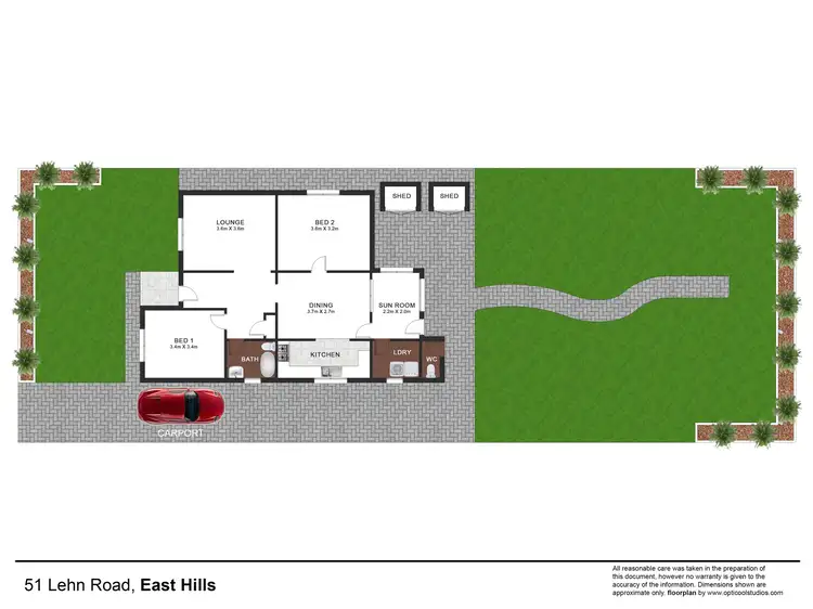 Floorplan of Homely house listing, 51 Lehn Road, East Hills NSW 2213