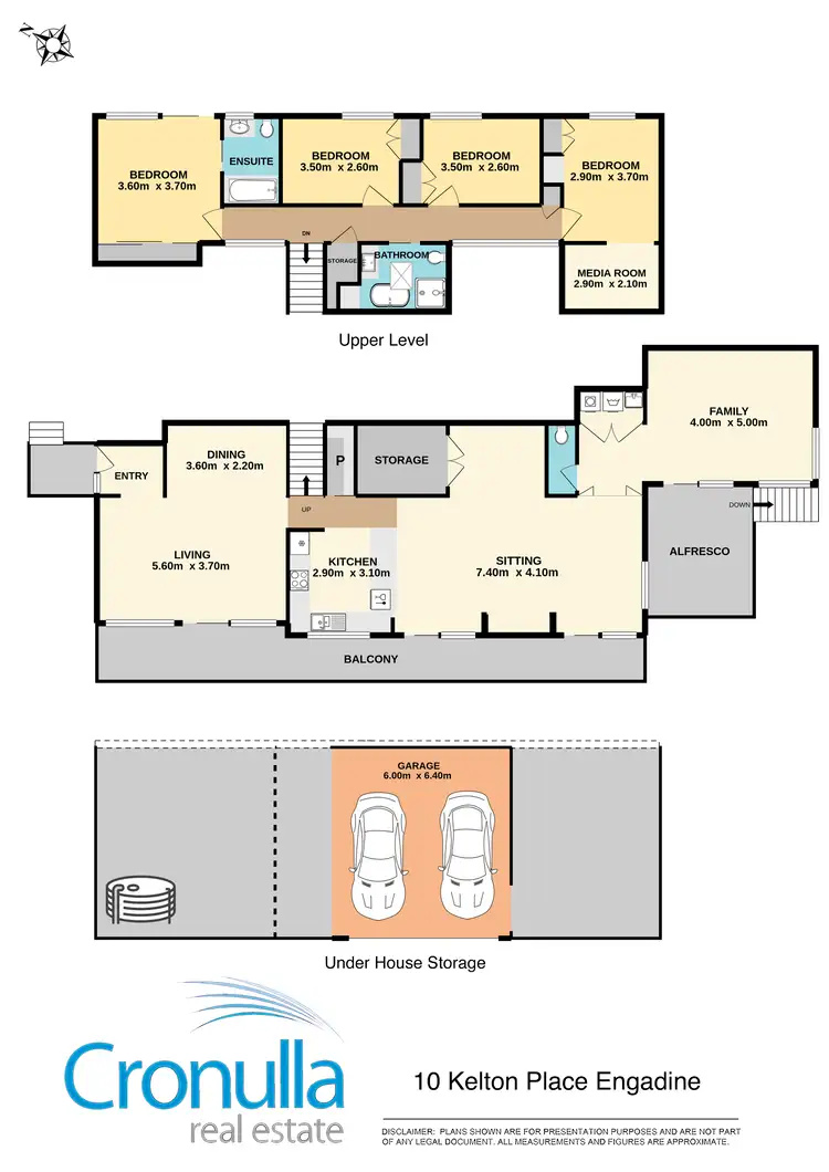 Floorplan of Homely house listing, 10 Kelton Place, Engadine NSW 2233
