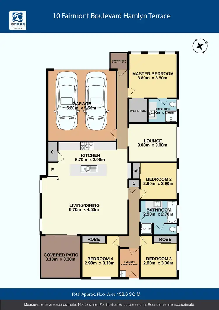 Floorplan of Homely house listing, 10 Fairmont Boulevarde, Hamlyn Terrace NSW 2259