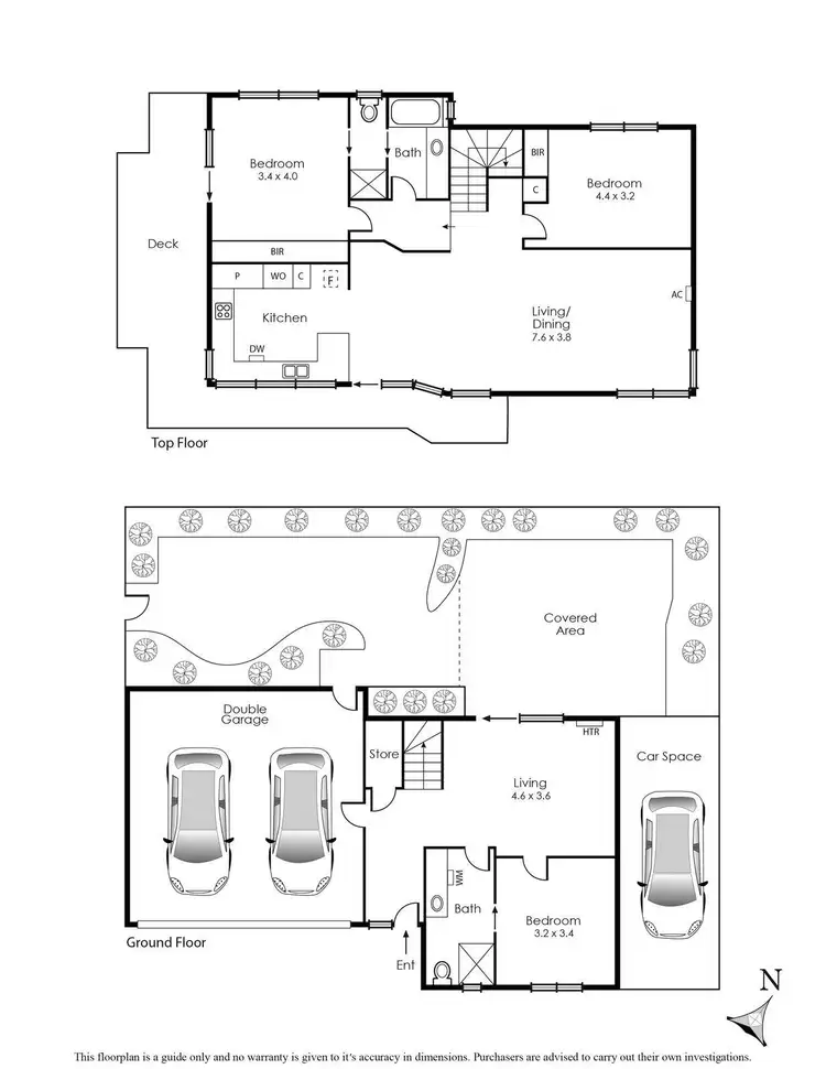 Floorplan of Homely townhouse listing, 7/316 Nepean Highway, Edithvale VIC 3196