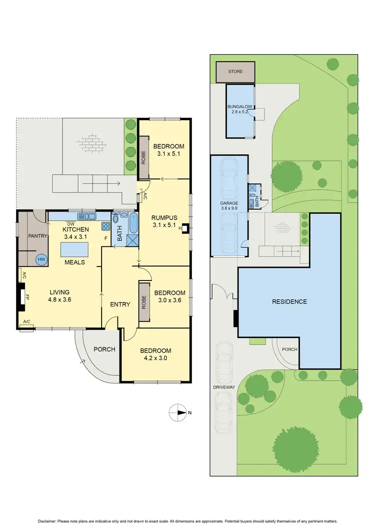 Floorplan of Homely house listing, 55 Widford Street, Glenroy VIC 3046