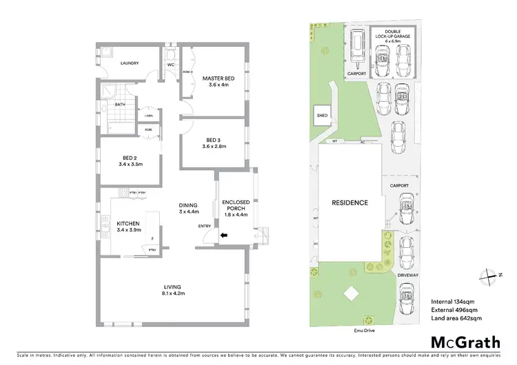 Floorplan of Homely house listing, 76 Emu Drive, San Remo NSW 2262