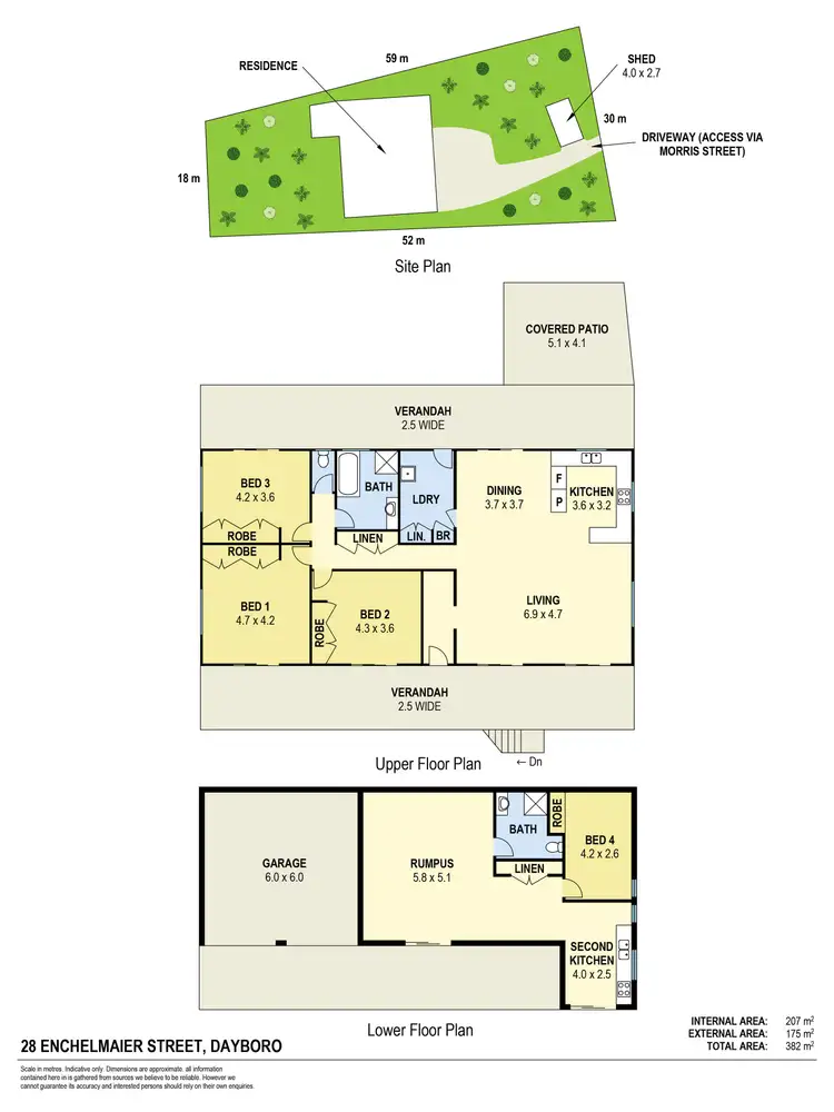 Floorplan of Homely house listing, 28 Enchelmaier Street, Dayboro QLD 4521